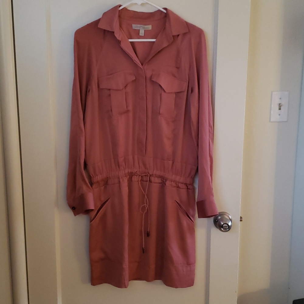 Dress shirt (silky coral)